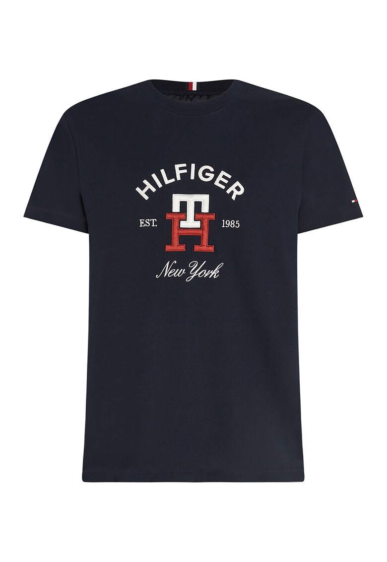 Tommy Hilfiger Тениска от органичен памук с лого за Мъже Tommy Hilfiger Тениска от органичен памук с лого за Мъже