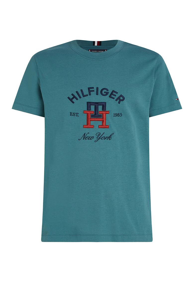 Tommy Hilfiger Тениска от органичен памук с лого за Мъже Tommy Hilfiger Тениска от органичен памук с лого за Мъже