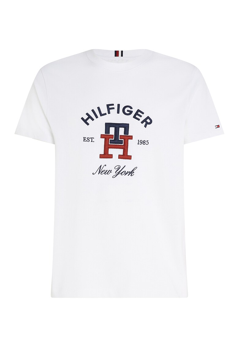Tommy Hilfiger Тениска от органичен памук с лого за Мъже Tommy Hilfiger Тениска от органичен памук с лого за Мъже