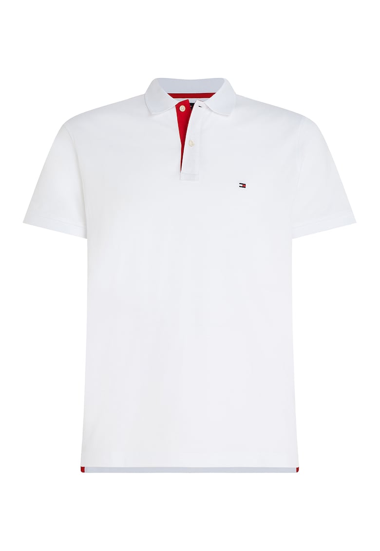 Tommy Hilfiger Тениска от органичен памук с яка за Мъже Tommy Hilfiger Тениска от органичен памук с яка за Мъже