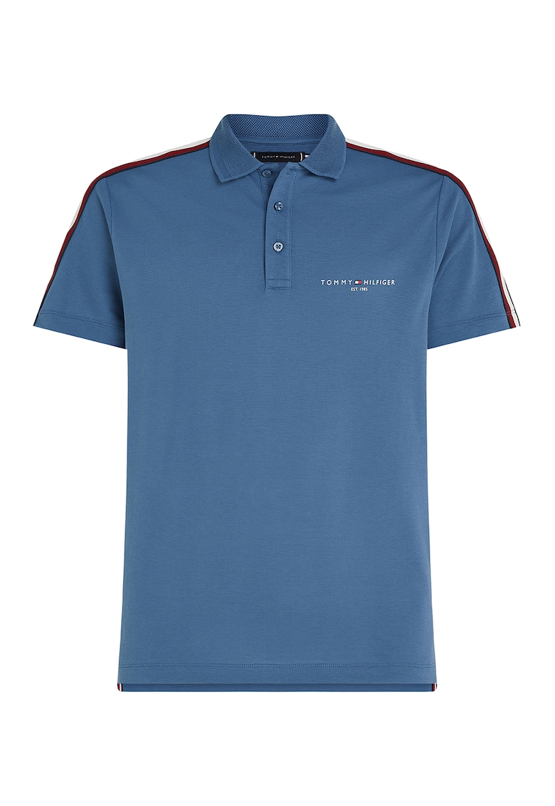 Tommy Hilfiger Тениска от органичен памук с яка за Мъже Tommy Hilfiger Тениска от органичен памук с яка за Мъже