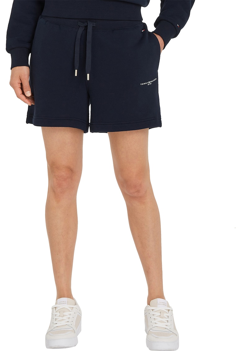 Tommy Hilfiger Къс панталон с връзка и лого за Жени Tommy Hilfiger Къс панталон с връзка и лого за Жени