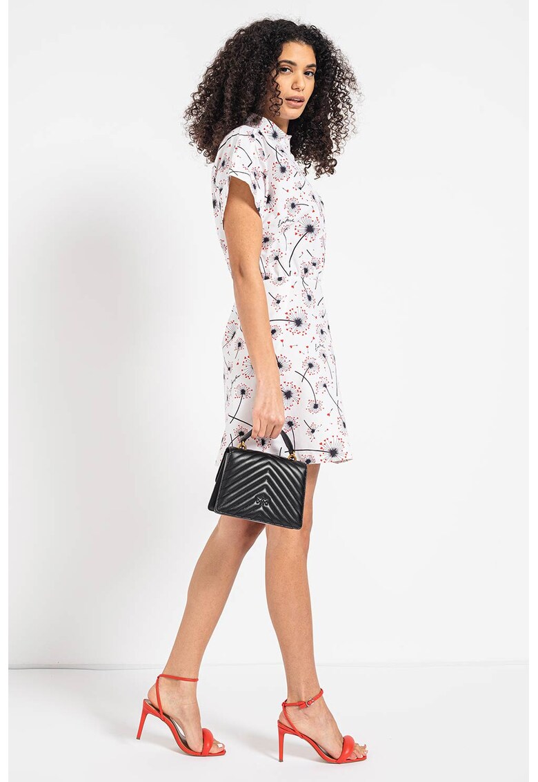 Love Moschino Рокля с щампа и копчета за Жени Love Moschino Рокля с щампа и копчета за Жени
