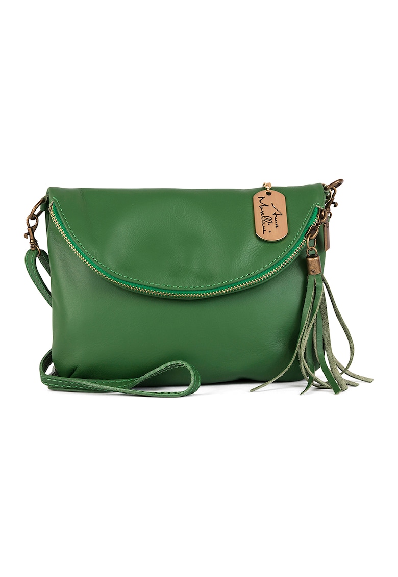 Geanta crossbody de piele cu canaf Alice