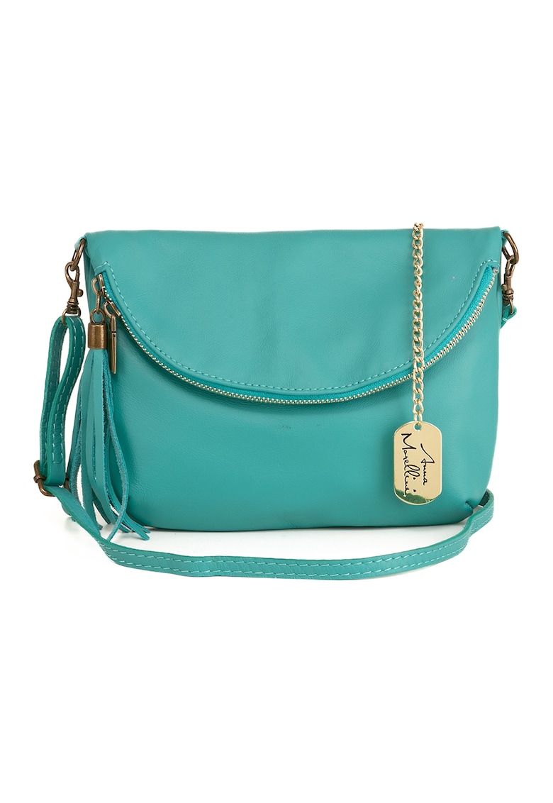 Geanta crossbody de piele cu canaf Alice