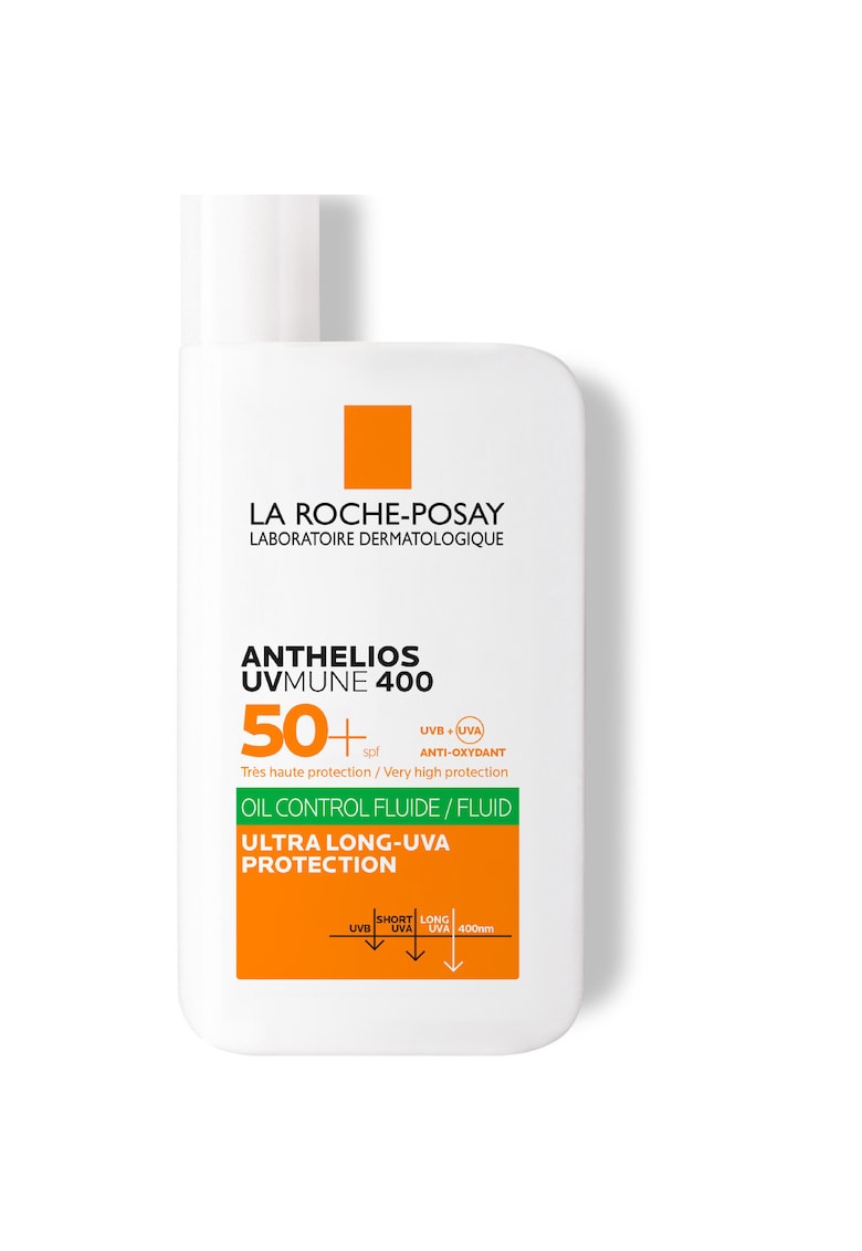Fluid cu protectie solara pentru fata ANTHELIOS UVMUNE400 SPF 50+ - 50 ml - Gras/Mixt
