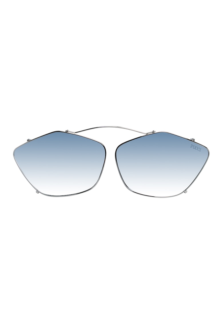 Ochelari de soare cat-eye cu lentile-oglinda ACCESORII/Ochelari imagine 2022