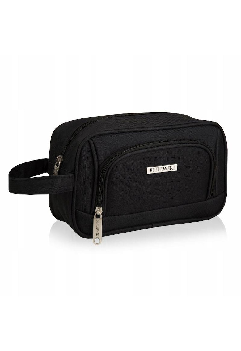 Geanta cosmetica pentru barbati impermeabila sbt-05 neagra