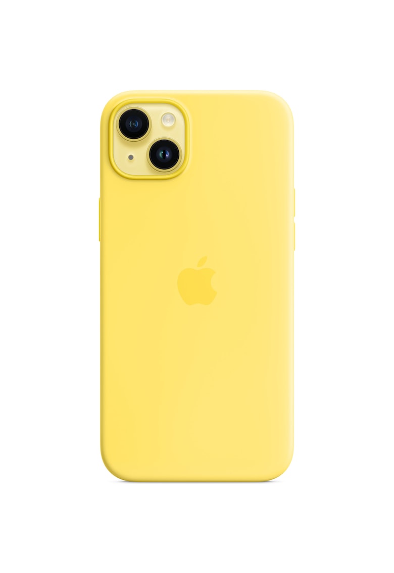 Husa de protectie Silicone Case with MagSafe pentru iPhone 14 Plus - Canary Yellow