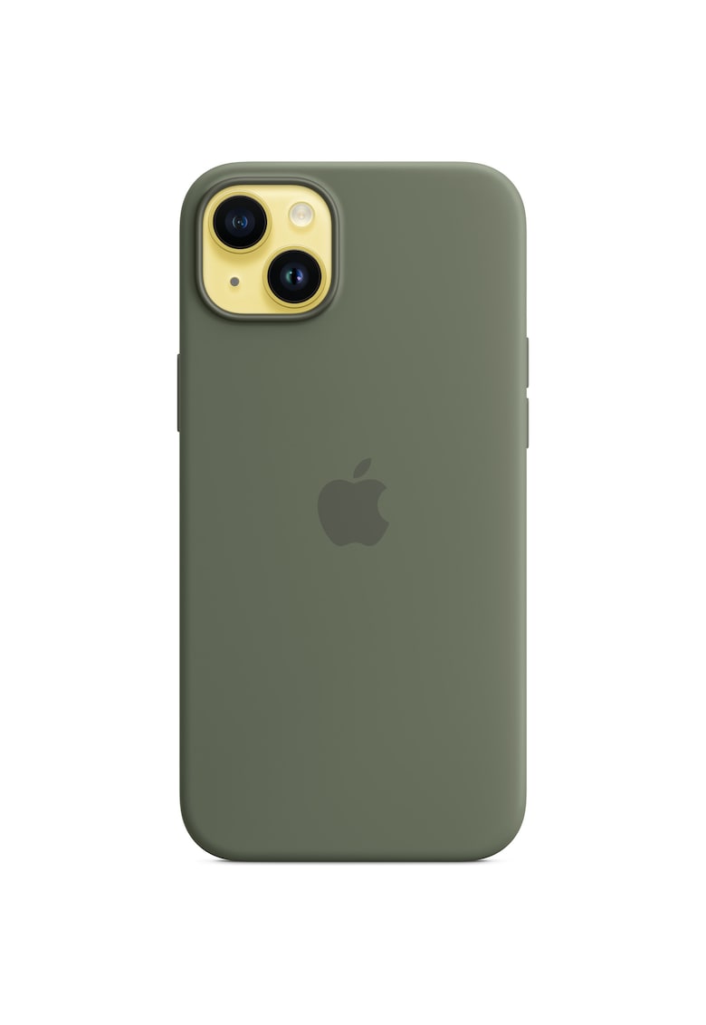 Husa de protectie Silicone Case with MagSafe pentru iPhone 14 Plus - Olive