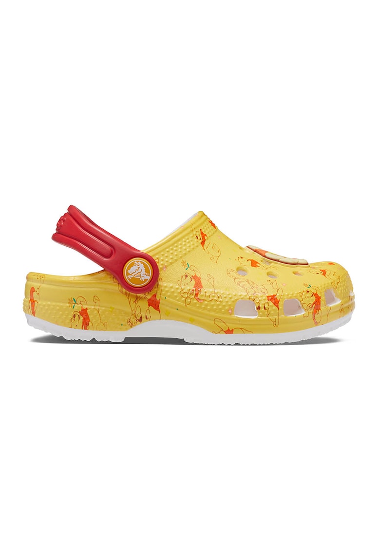 Saboti slingback Classic Winnie the Pooh - Galben/Roz