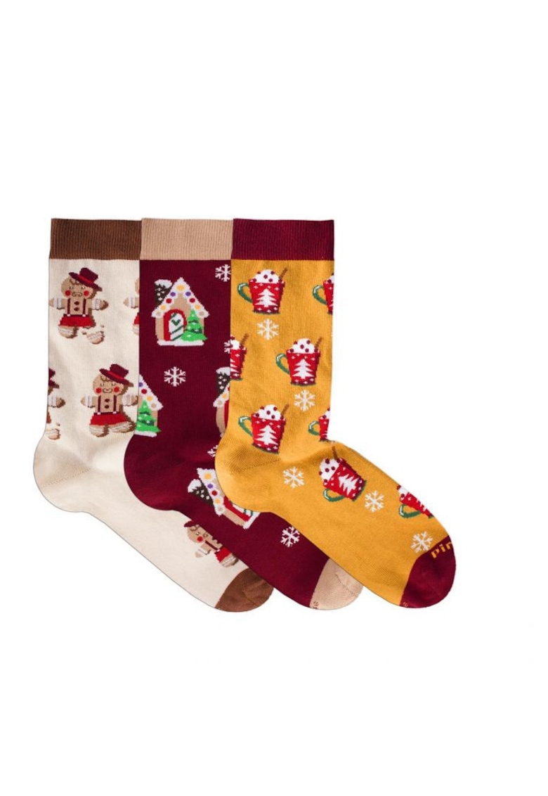 Sosete bumbac Christmas Box - 3 BUC