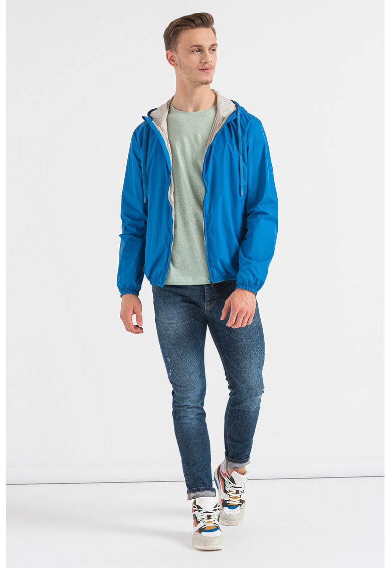 United Colors of Benetton Яке с качулка и джобове встрани за Мъже United Colors of Benetton Яке с качулка и джобове встрани за Мъже
