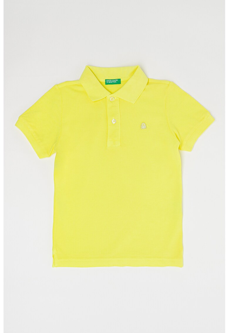 Tricou polo cu model uni