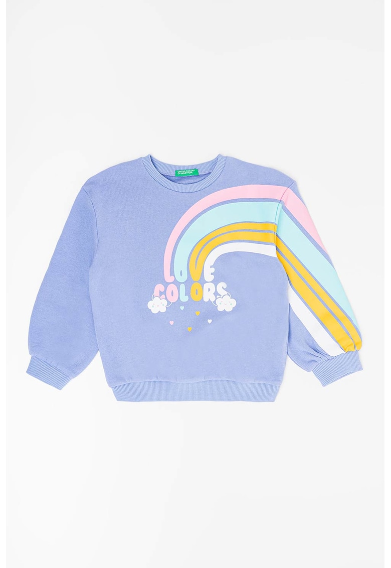 Bluza sport cu imprimeu grafic