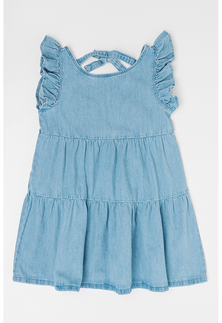 Rochie evazata din denim