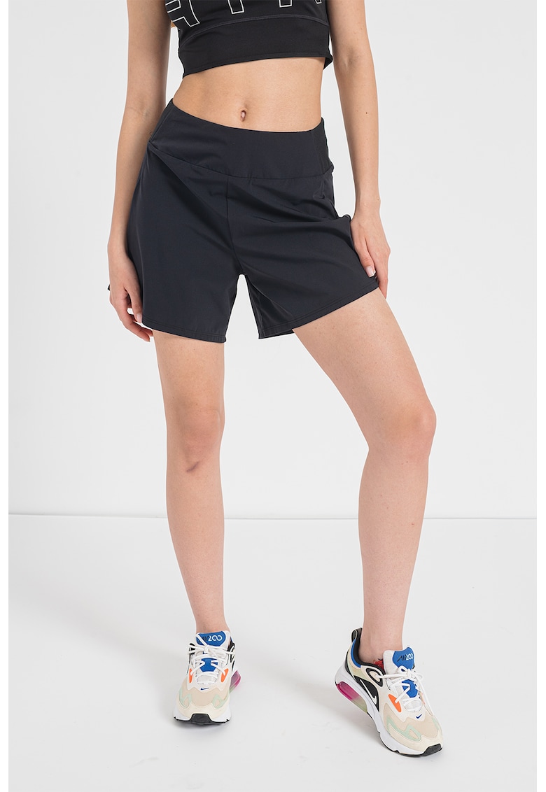 Pantaloni scurti cu buzunare laterale si tehnologie Dri-Fit pentru fitness Bliss