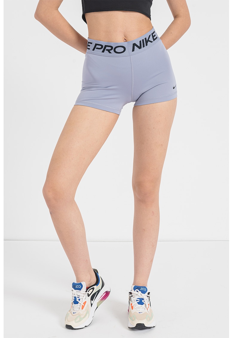 Colanti scurti pentru fitness Pro - Albastru azur