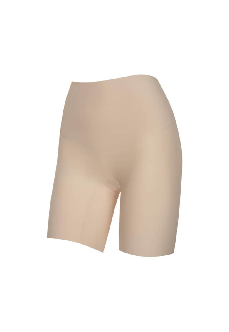 Chiloti boxeri modelatori invisible cu talia inalta 574 XXL Natural