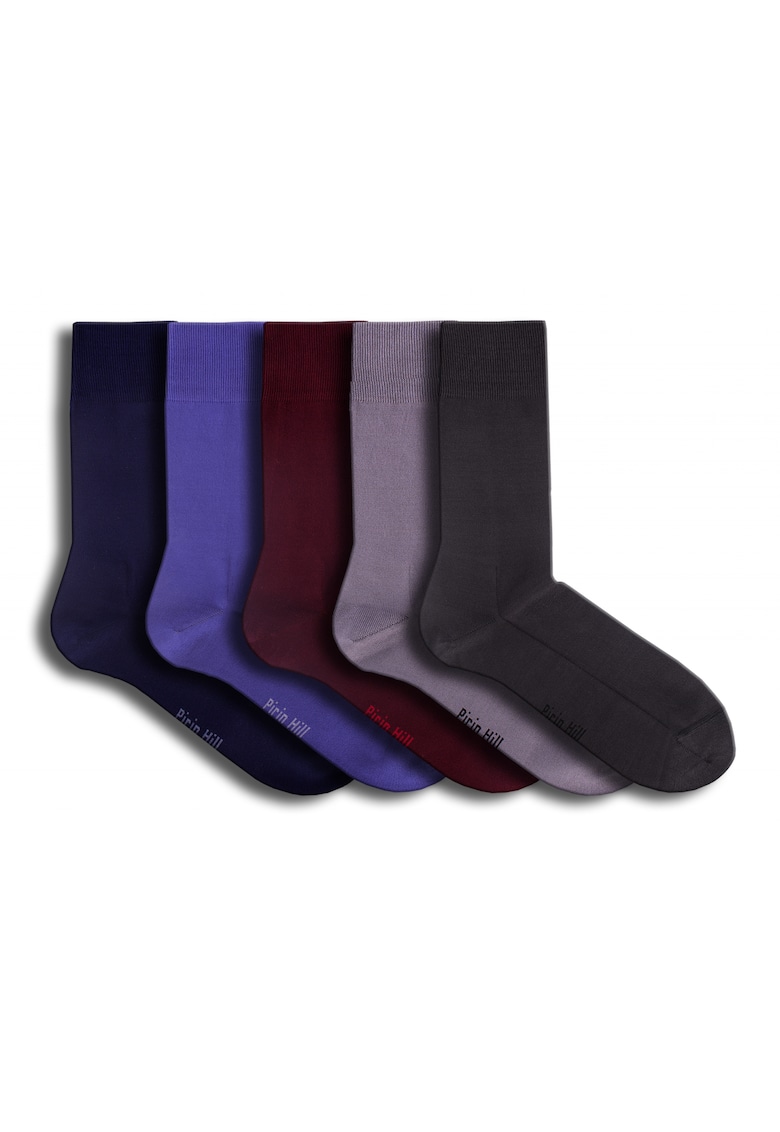 Sosete bumbac Mercerised Collection Luxury Box 5 buc