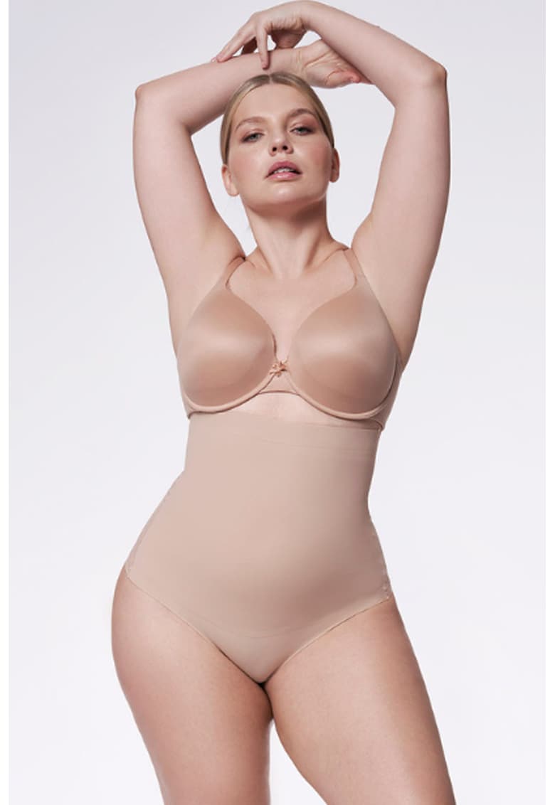 Chiloti modelatori - cu talie foarte inalta - 275 Basic - Piele -