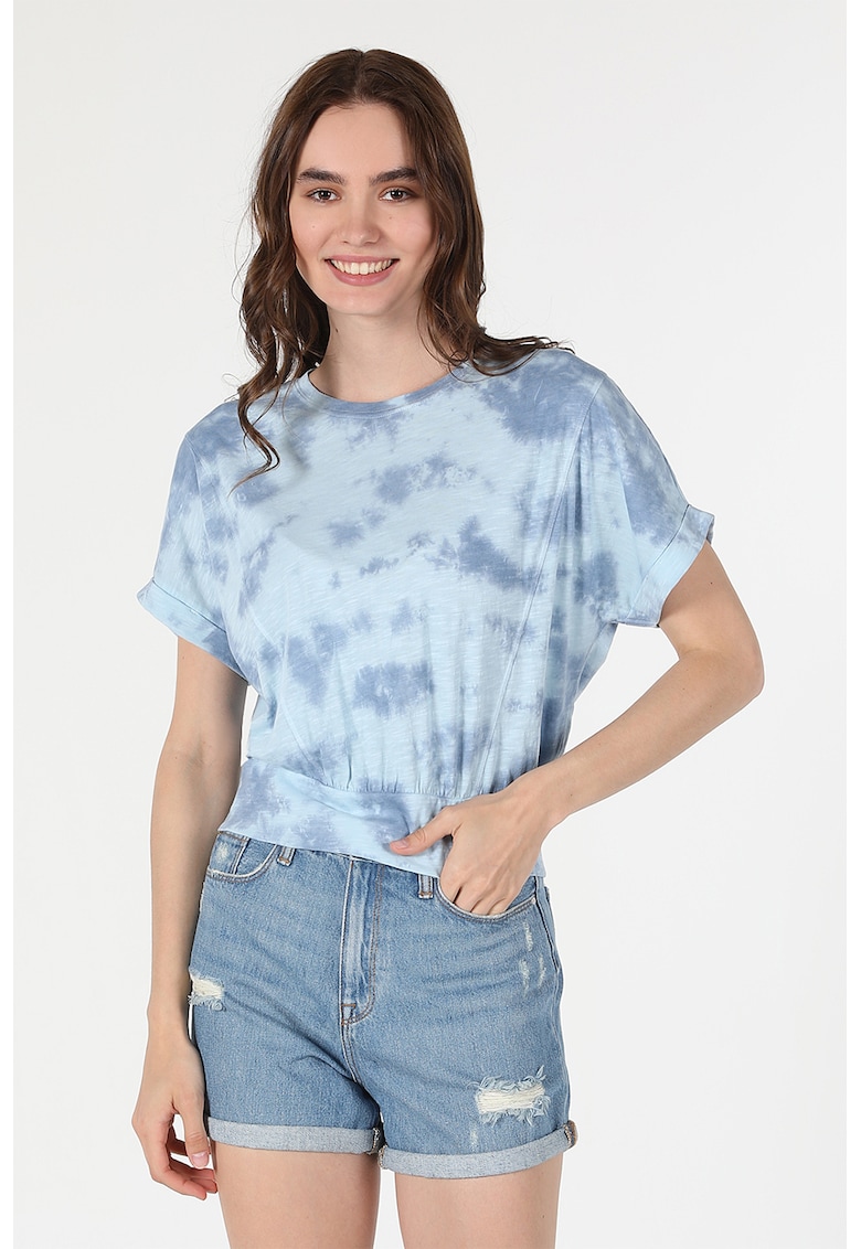 Tricou cu model tie-dye