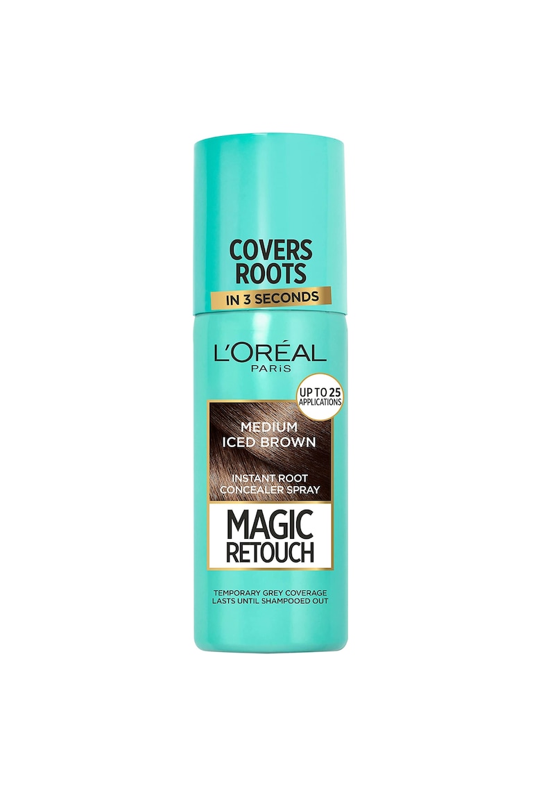 Spray instant Magic Retouch pentru camuflarea radacinilor crescute - 75 ml - Saten rece