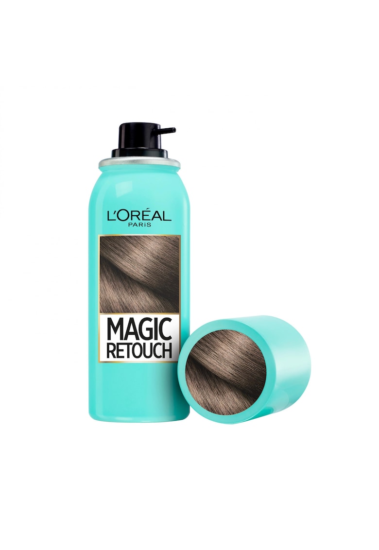 Spray instant Magic Retouch pentru camuflarea radacinilor crescute intre colorari