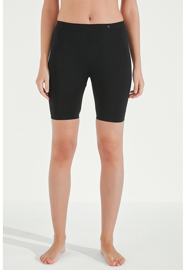 Colanti scurti modelatori - Negru