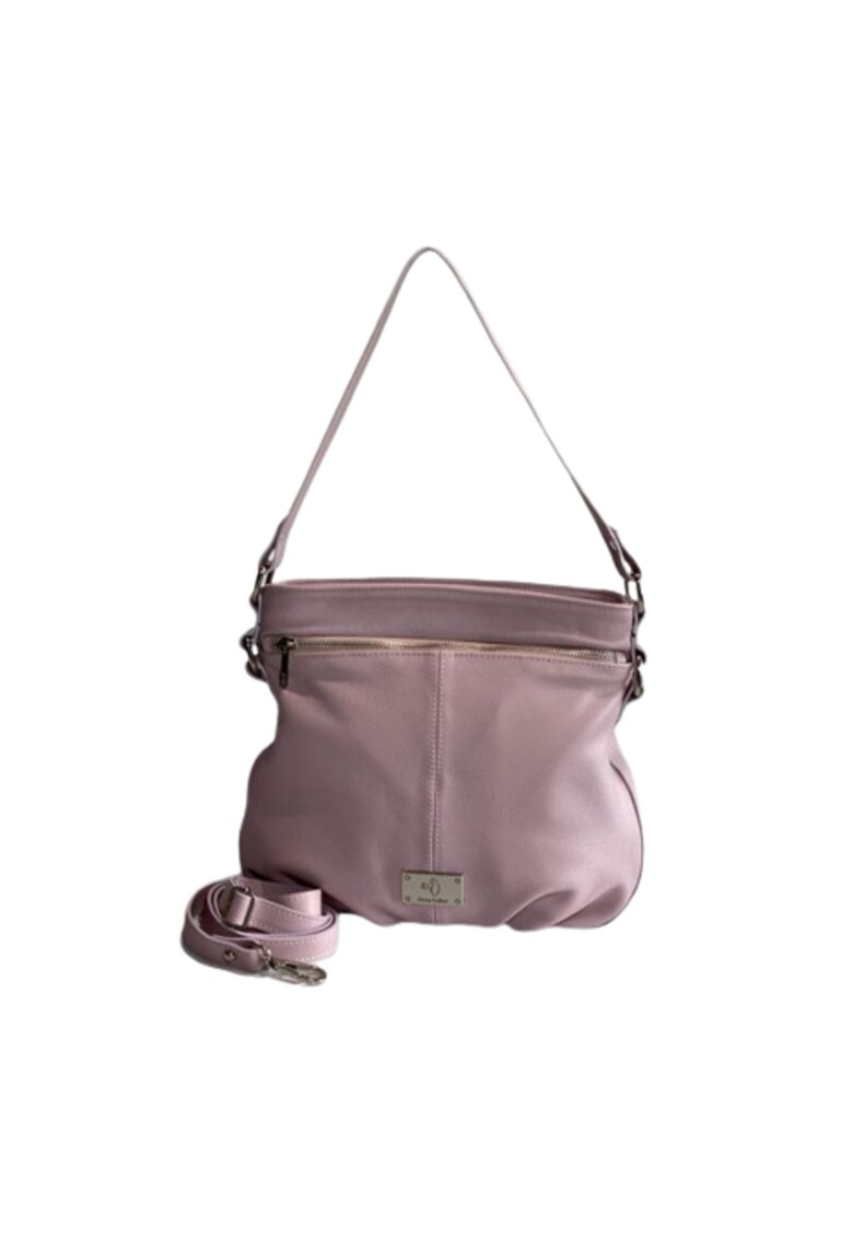 Geanta dama piele - Eduard 5 - 28x4x26 - Roz