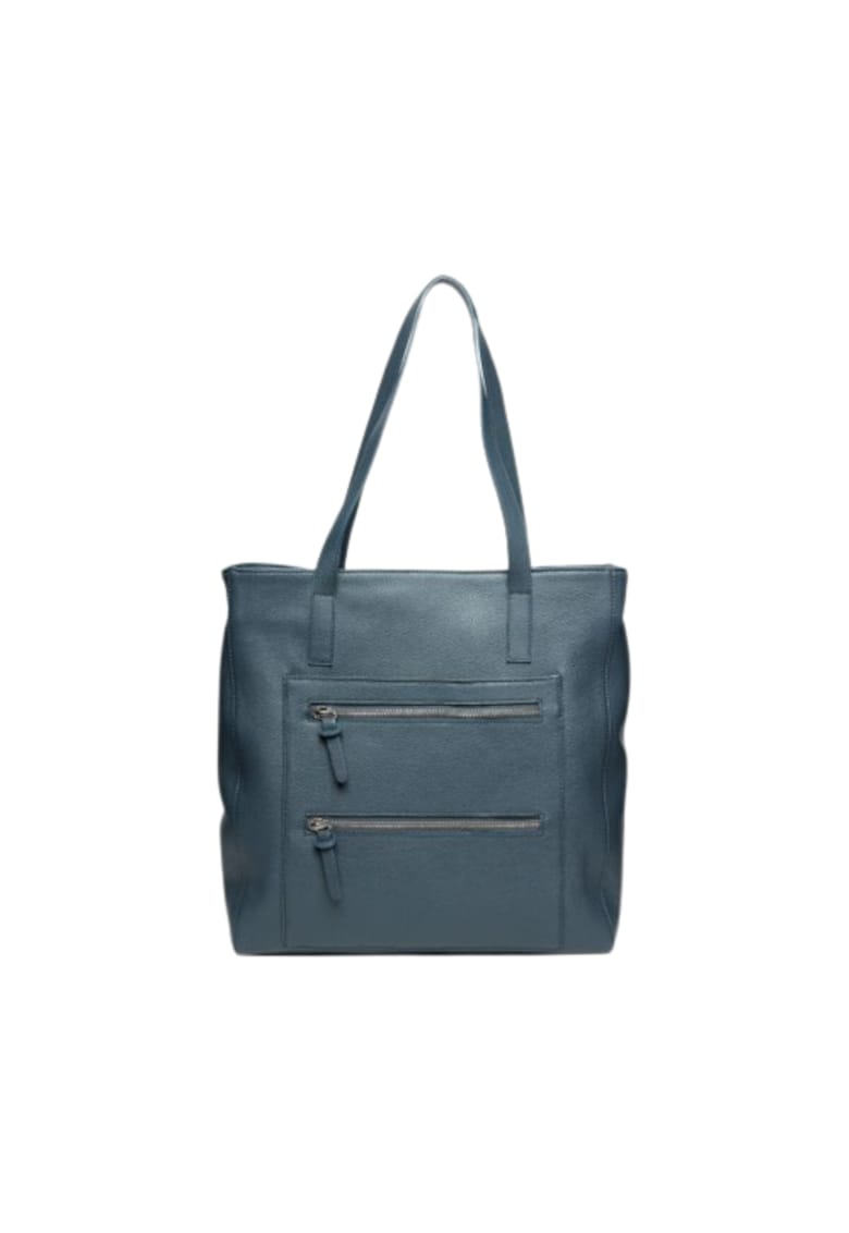 Geanta dama piele - Holly - 33x10x34 - Gri