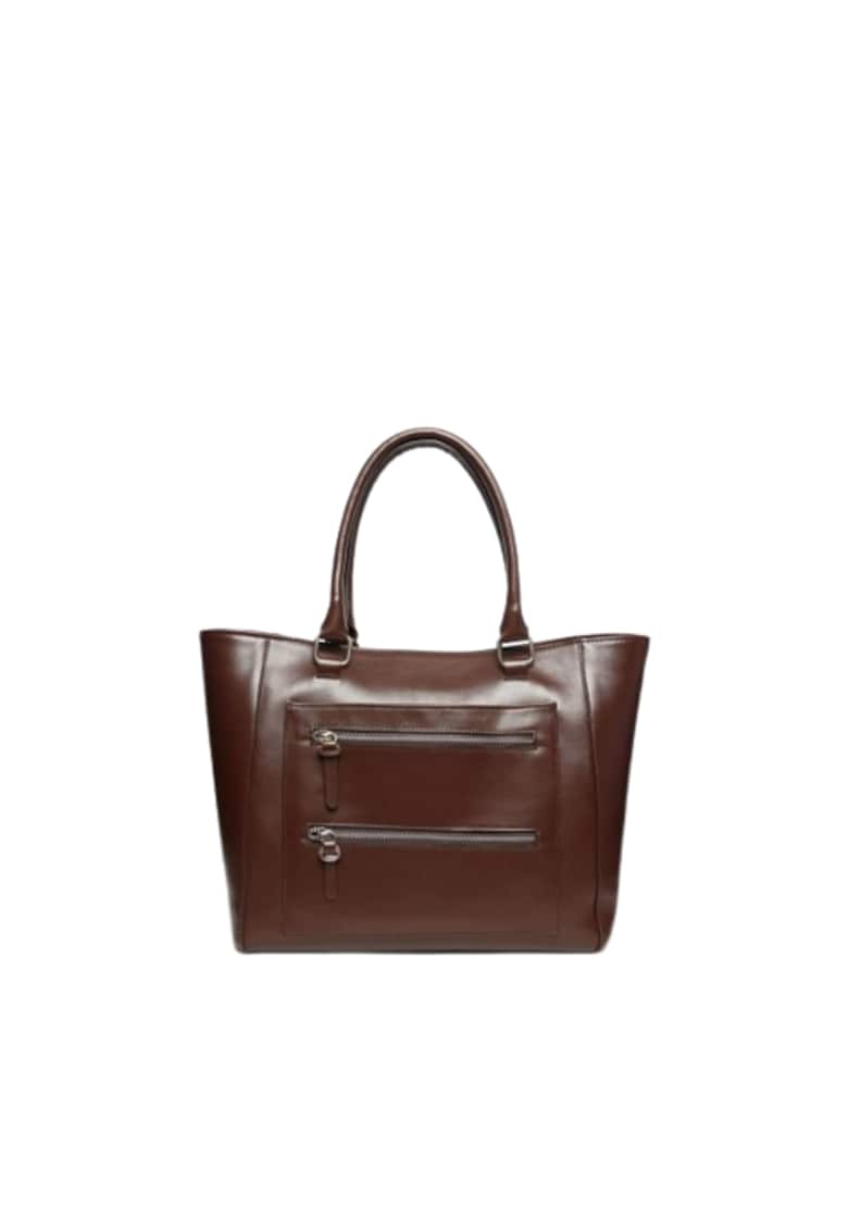 Geanta dama piele -  Ellis - maro - 30x11x29 cm Geanta dama piele -  Ellis - maro - 30x11x29 cm