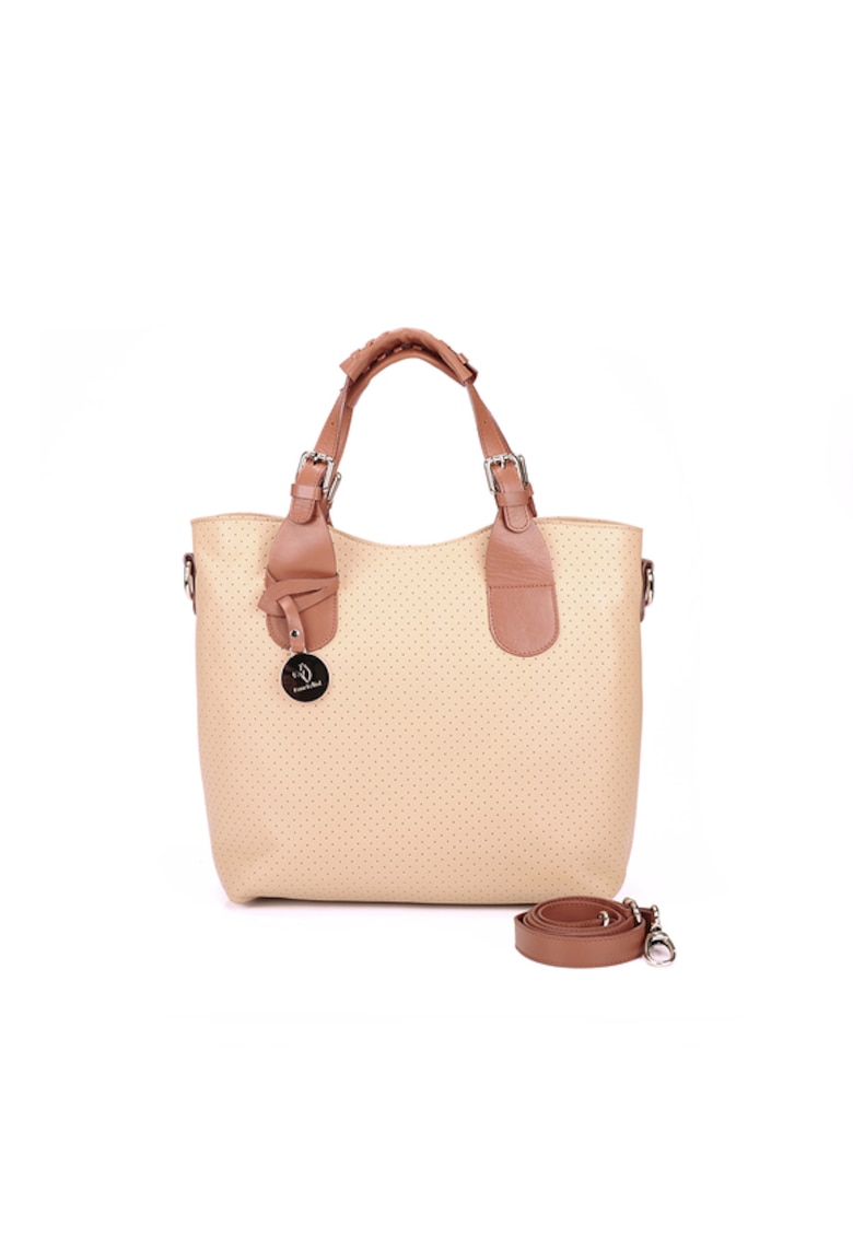 Geanta dama piele - ANNA Z mare natur