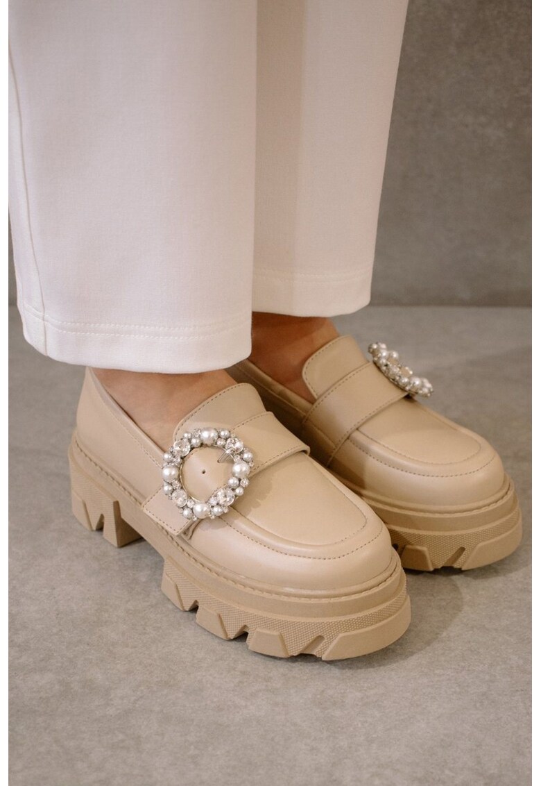 Pantofi loafer de piele cu aspect masiv Trailblazer FEMEI 2023-10-01