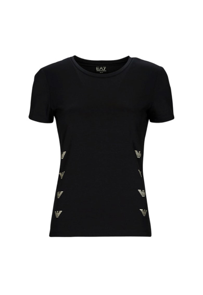 Tricou W Tee Ss Multilogo - 3RTT08-TJDZZ-0200 - Femei - Negru