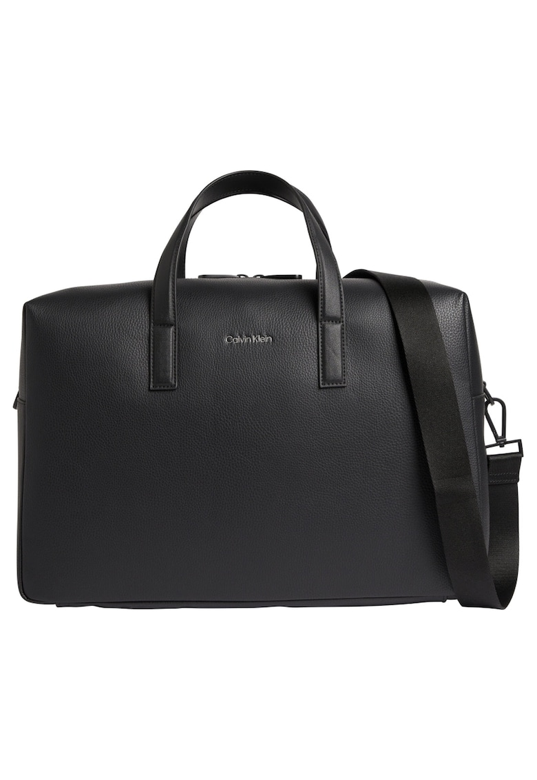 Geanta barbati Duffle - Poliester reciclat/Poliuretan - Negru