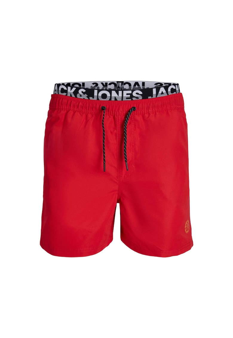 Short JACK &JONES Fiji Swim - 12227254-Chinese Red 20901