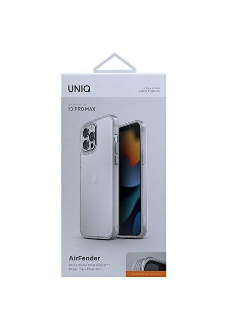Husa de protectie air fender pentru iphone 13 pro max - transparent