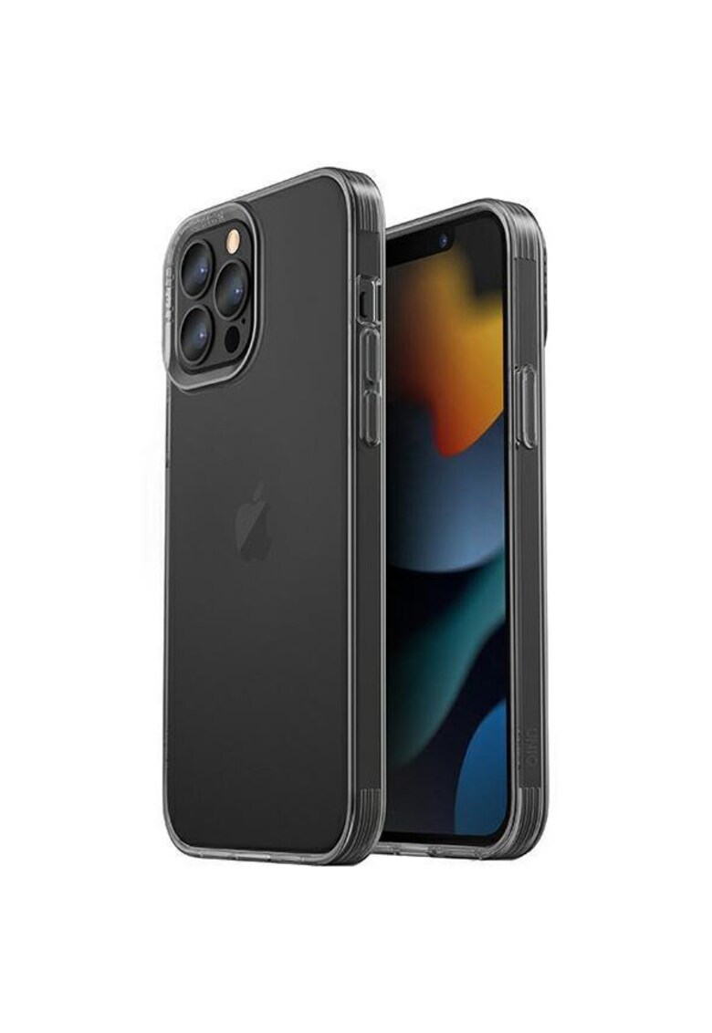 Husa de protectie air fender pentru iphone 13 pro max - smoked - grey