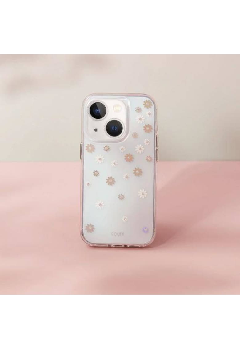 Husa de protectie coehl aster pentru iphone 14 plus - spring pink