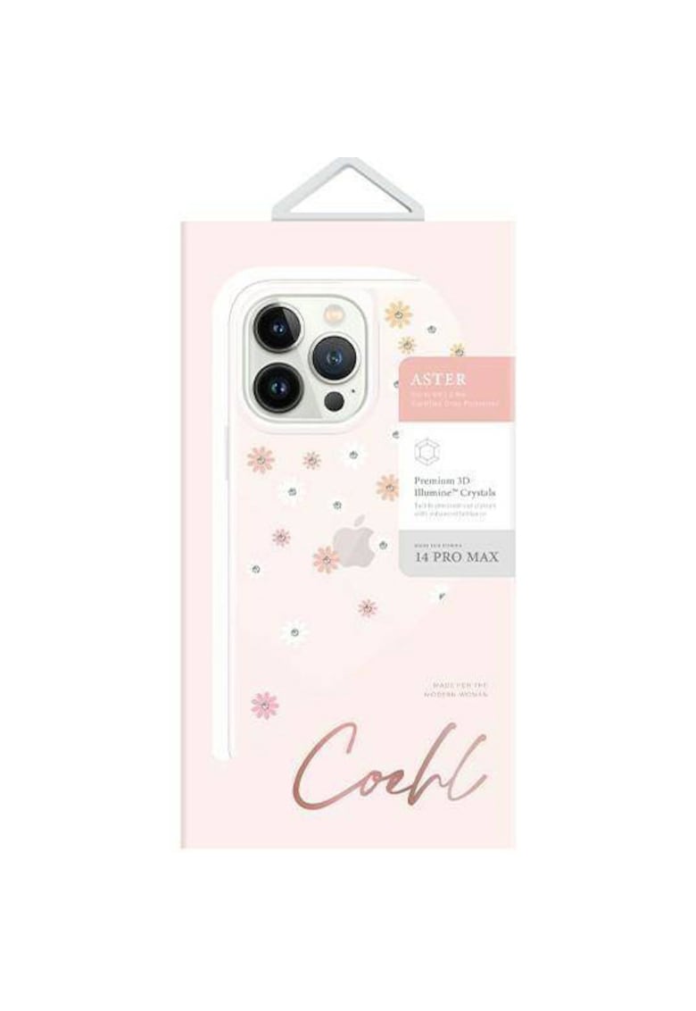 Husa de protectie Coehl Aster pentru iPhone 14 Pro Max - Spring Pink