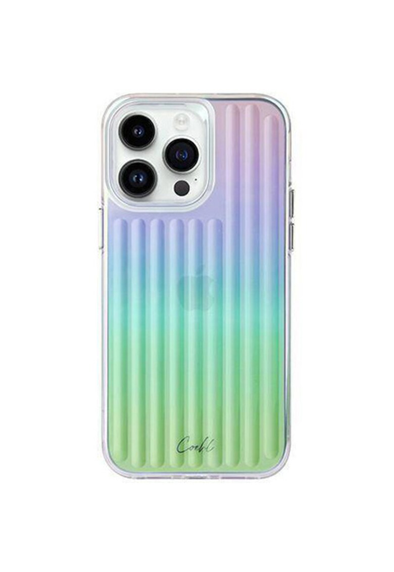 Husa de protectie coehl linear pentru iphone 14 pro max - iridescent