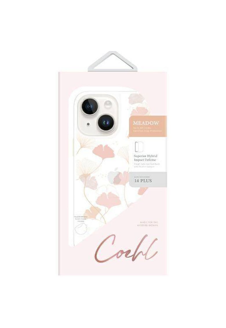 Husa de protectie Coehl Meadow pentru iPhone 14 Plus - Spring Pink