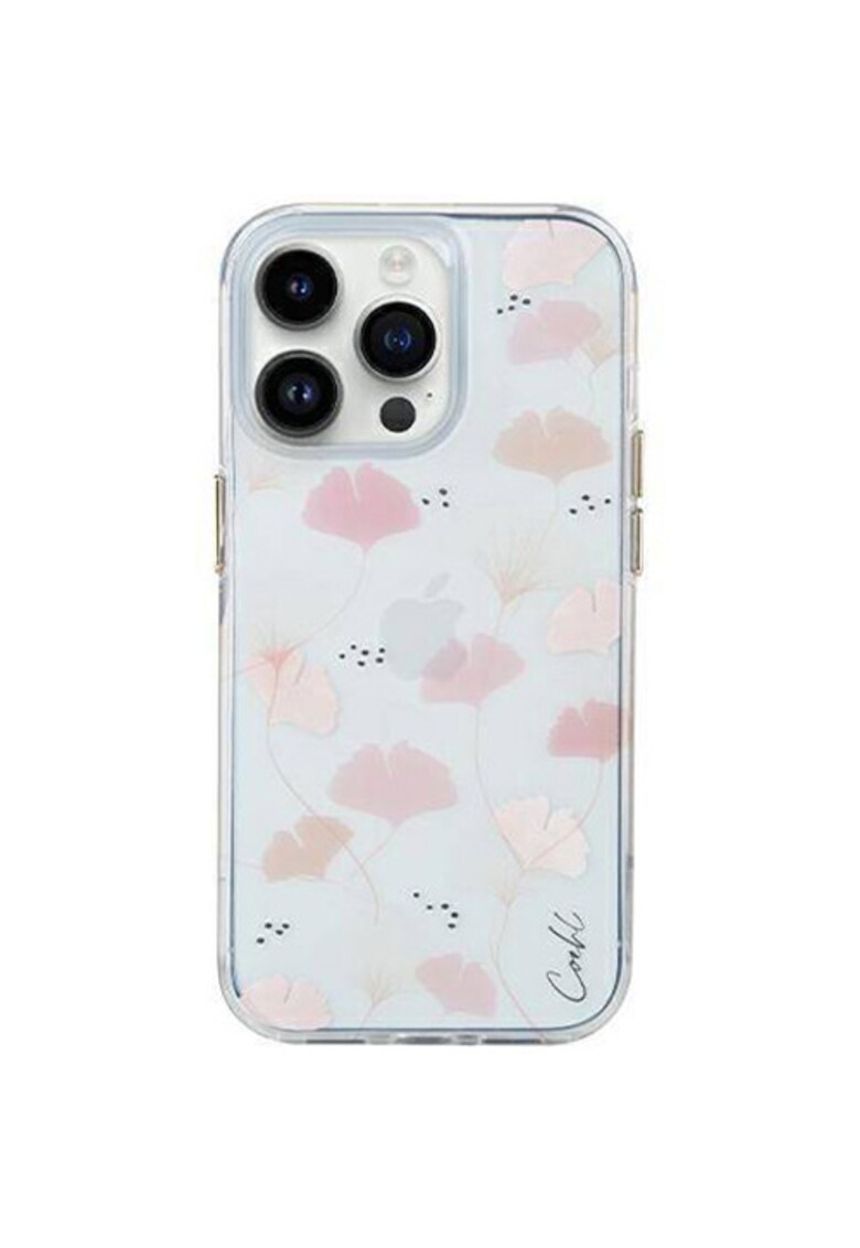 Husa de protectie Coehl Meadow pentru iPhone 14 Pro - Spring Pink