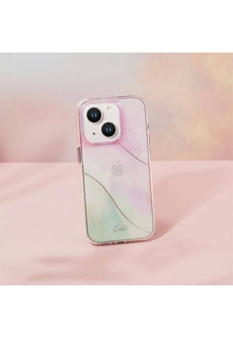 Husa de protectie coehl palette pentru iphone 14 - soft lilac