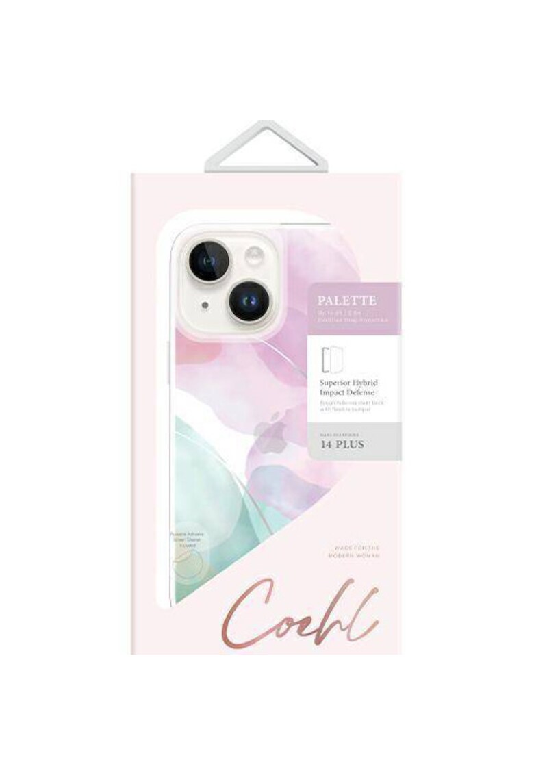 Husa de protectie coehl palette pentru iphone 14 plus - soft lilac