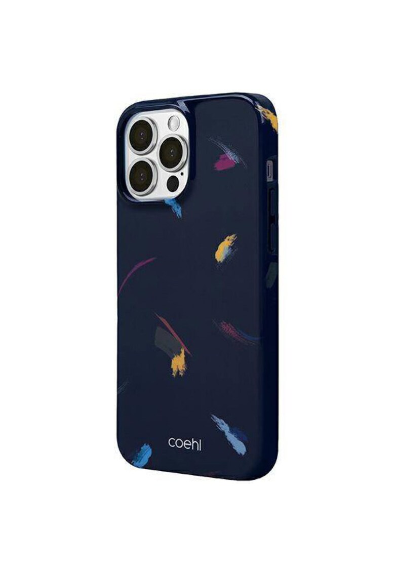 Husa de protectie coehl reverie pentru iphone 13 pro/13 - prussian blue