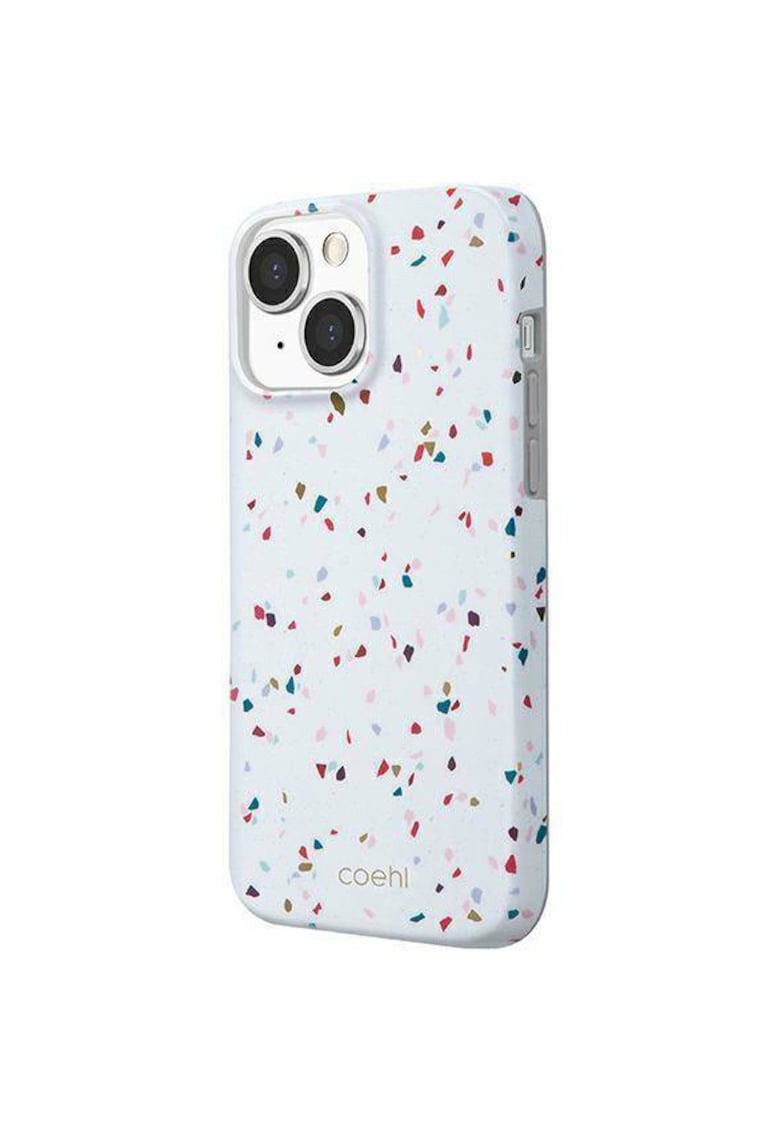 Husa de protectie coehl terrazzo pentru iphone 13 - natural white