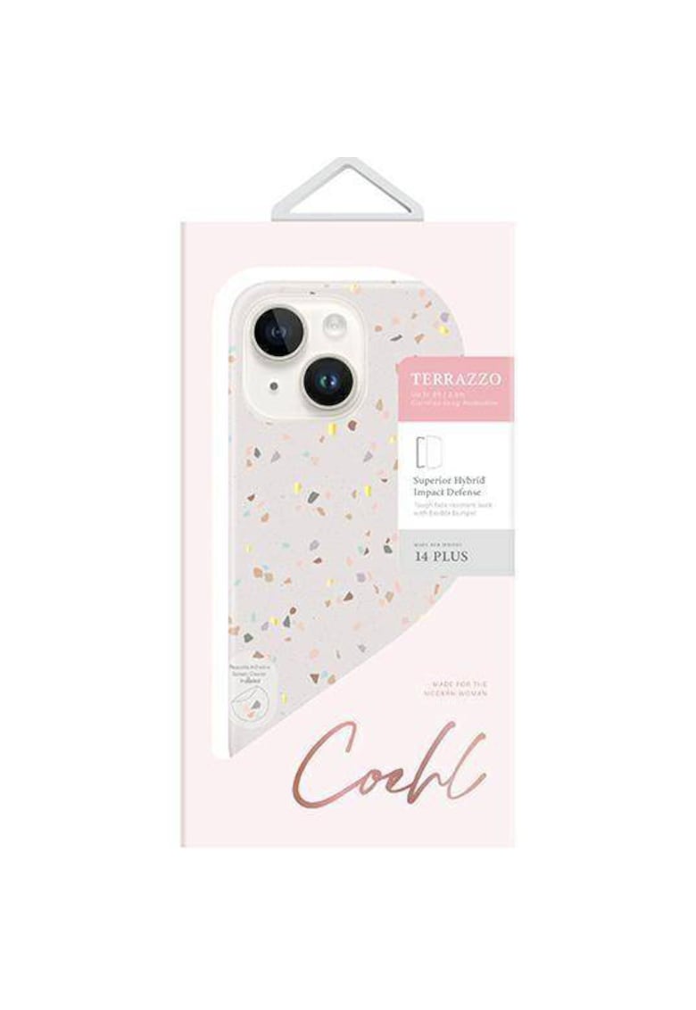 Husa de protectie Coehl Terrazzo pentru iPhone 14 Plus - Sandstone