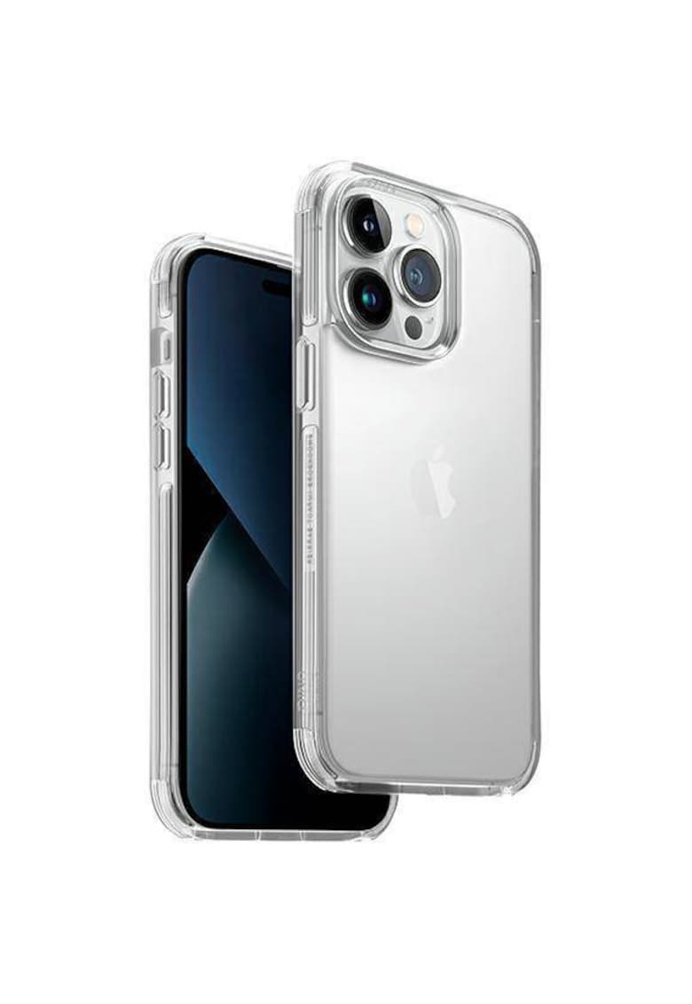 Husa de protectie combat pentru iphone 14 pro - crystal clear